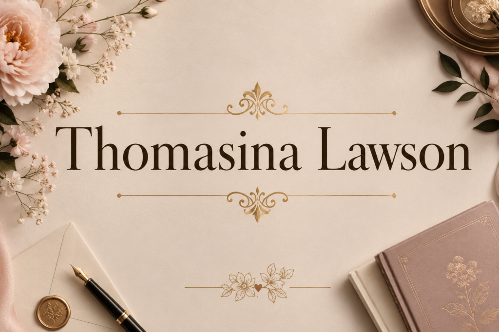 Thomasina Lawson