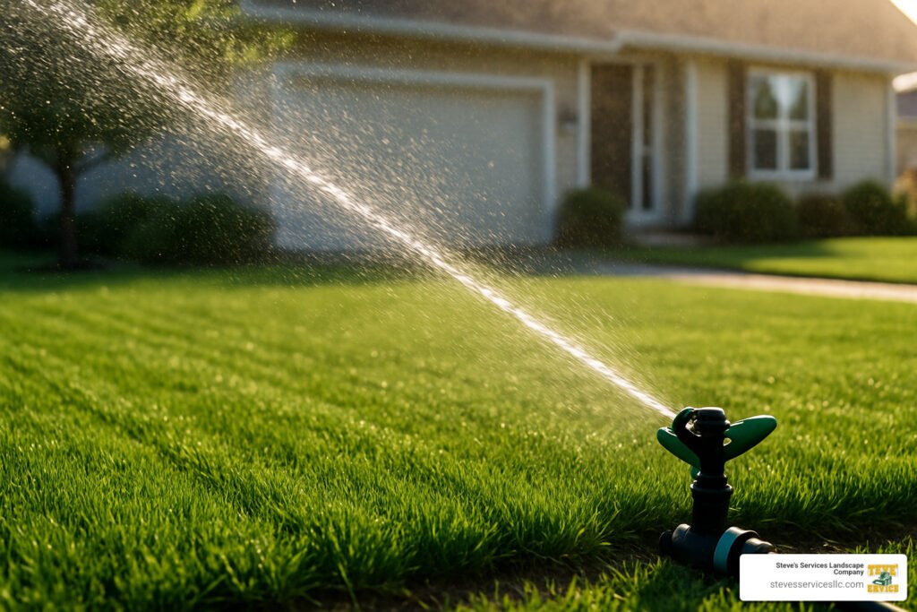 Watering Schedule for New Sod