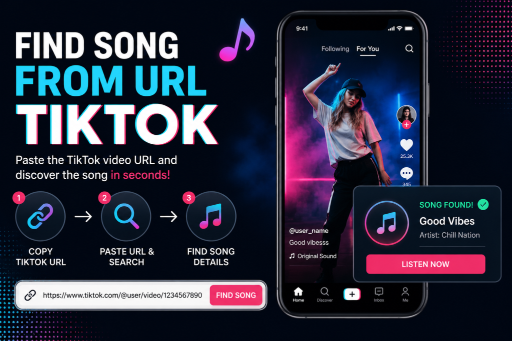 How to Find a Song From a TikTok URL