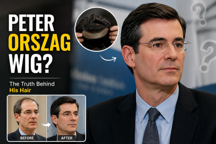Peter Orszag Wig
