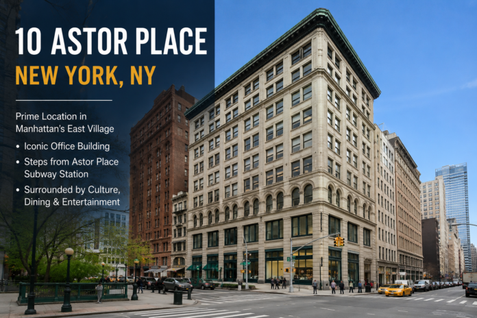 10 Astor Place New York NY