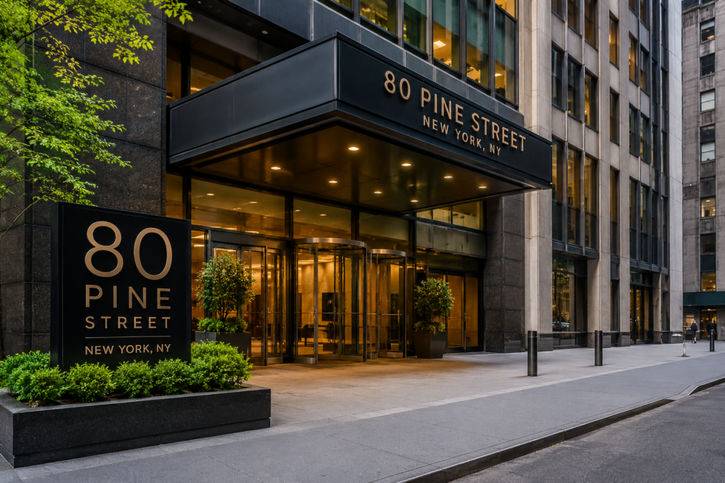 80 Pine Street, New York, NY