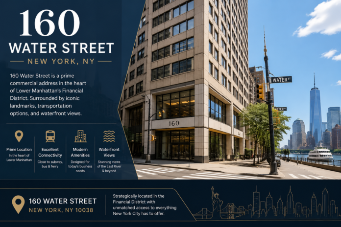 160 Water Street New York NY