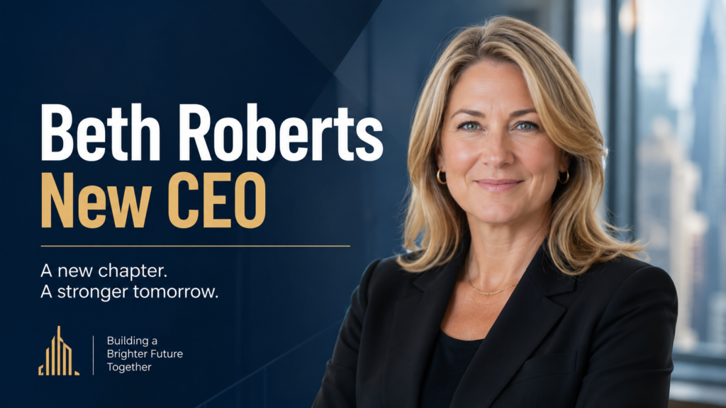 Beth Roberts New CEO