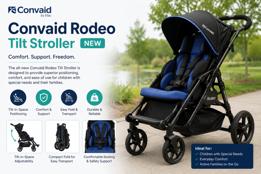 Convaid Rodeo Tilt Stroller New