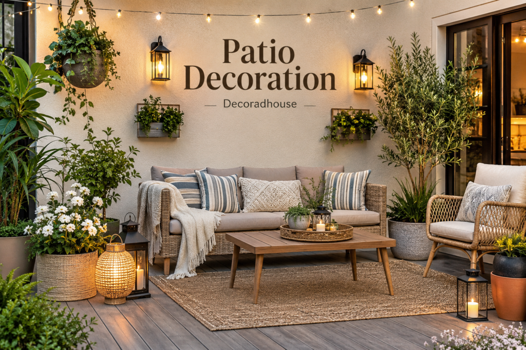 Patio Decoration Decoradhouse