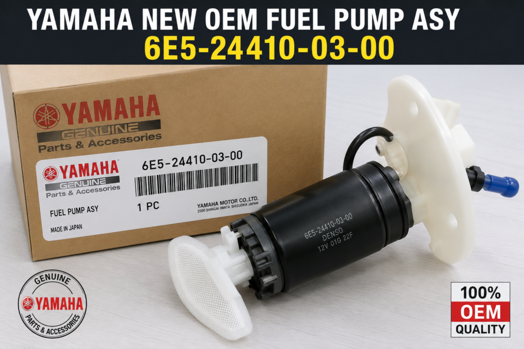 Yamaha New OEM Fuel Pump ASY 6E5-24410-03-00