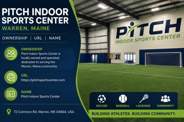 LPitch Indoor Sports Center Warren Maine Ownership URL Name